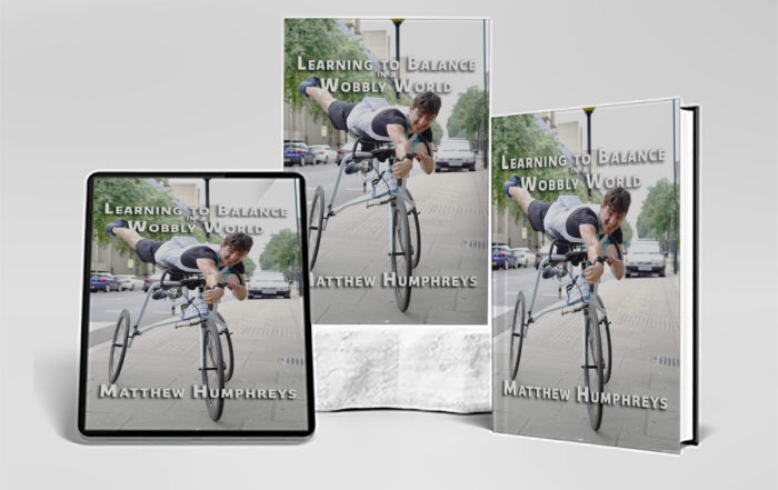 A book called Learning to Balance in a Wobbly World by Matthew Humphreys