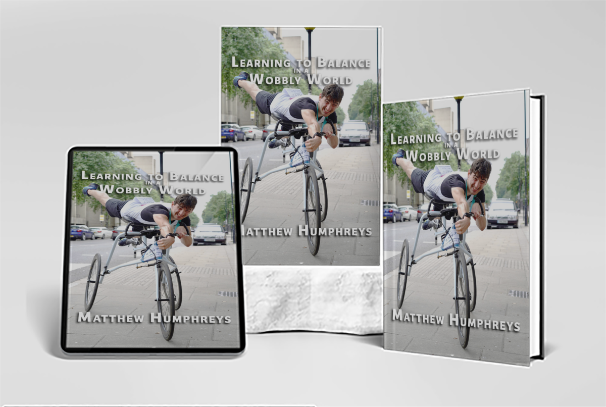 A book called Learning to Balance in a Wobbly World by Matthew Humphreys